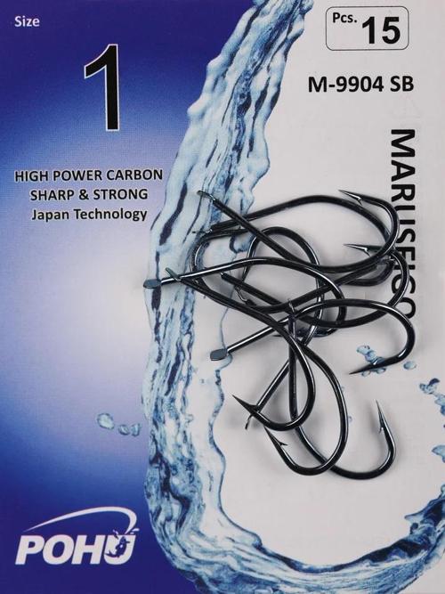 Pohu M-9904 Sb No:1 15'li Paket Olta Iğnesi