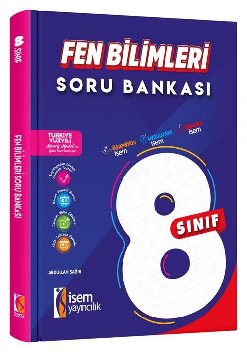 İsem 8. Sınıf Fen Bilimleri Soru Bankası İsem Yayıncılık - Maarif Modele Uygun