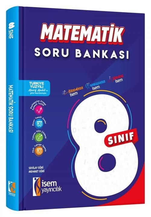 İsem 8. Sınıf Matematik Soru Bankası İsem Yayıncılık - Maarif Modele Uygun