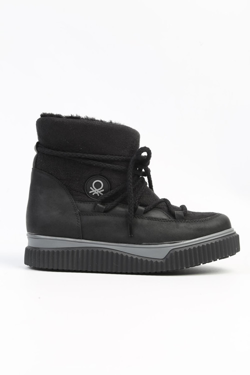 ® | BN-50041 - 3256 Siyah - Kadın Bot