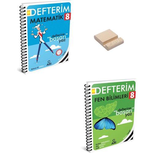 Lgs 8. Sınıf Defterim Matematik ve Fen Bilimleri + Telefon Standı