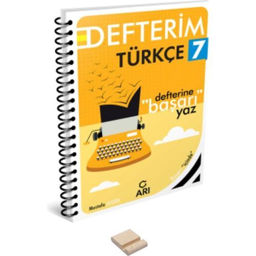 7. Sınıf Türkçe Defterim ve Telefon Standı