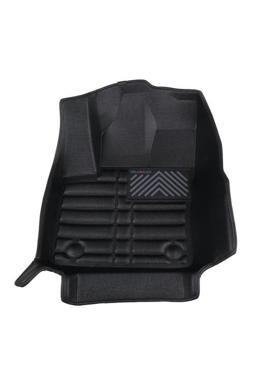 5D Dikişsiz (press) Deri Havuzlu Paspas Siyah Toyota CHR 2024-2025 ile uyumlu