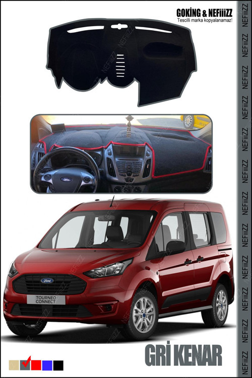 Ford Courier Torpido Örtüsü Ekranlı Modele Özel Üretim 2013-2020