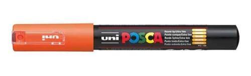 Pc-1M Markör Boyama Kalemi Posca Su Bazlı Poster 0.7 Mm Turuncu (6 Lı Kutu)