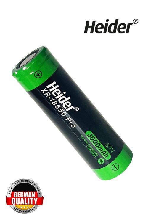 XR-18650 Pro Original 3000mAh 3,7V High Drain Li-Mn Şarjlı Pil - Rohs ve Ce Sertifikalı