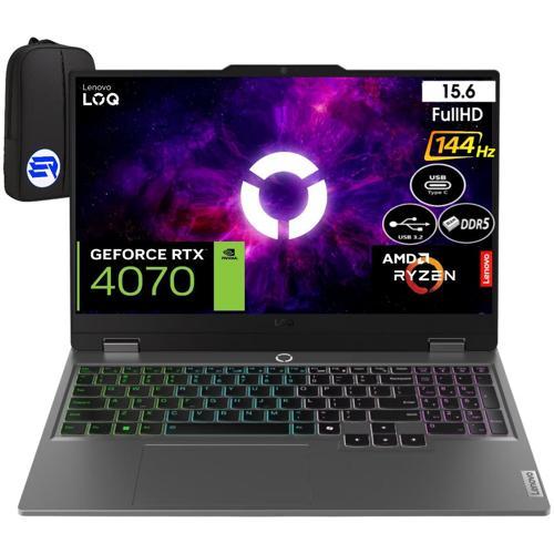Loq Ryzen 7 7435HS 32GB Ram 2tb SSD RTX4070 WIN11 Pro 15.6" 144Hz Fhd 83JC00F6TREP7 + Elektropasaj Çanta