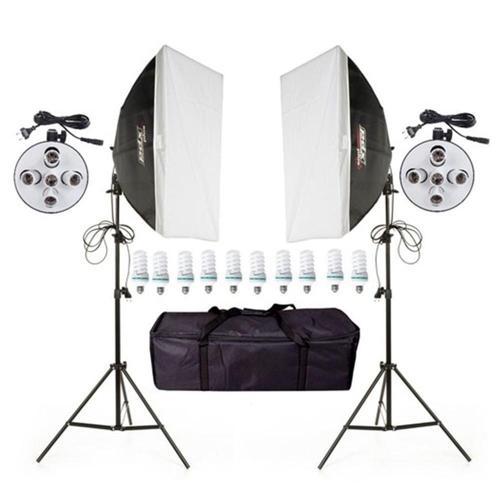 ES-470 4 Duylu 2’li Softbox Işık Seti