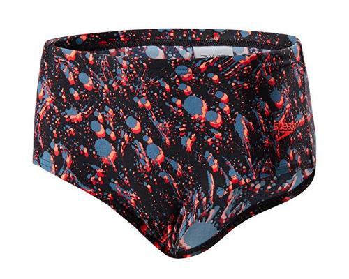 Erkek Çocuk Mayosu Siyah Alov 12Cm Brf Jm Blk Red 8-10846C238