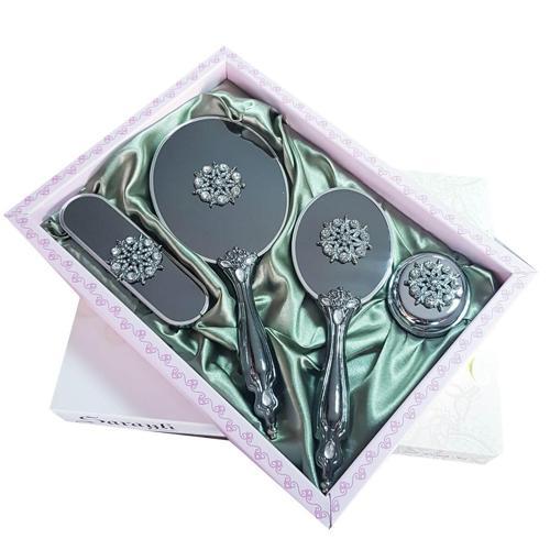 Saraylı Silver Mücevher Ayna Fırça Takımı 101