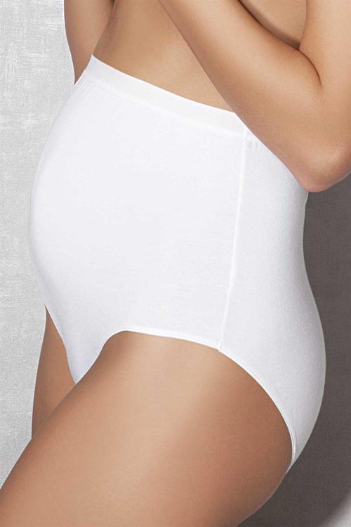 Beyaz Modal Hamile Lohusa Külot Slip 7117