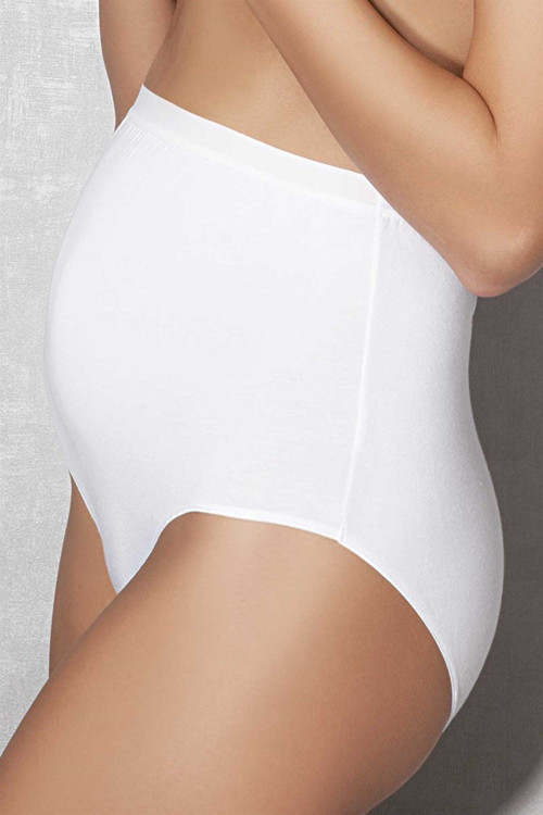 Beyaz Modal Hamile Lohusa Külot Slip 7117