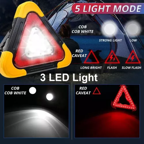 Hurry Bolt Şarjlı Cob Led Reflektör (2818)