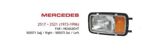 Far Sol Mercedes 2517-2521 Kamyon (1973-1996) E-Belgeli AYF.505572
