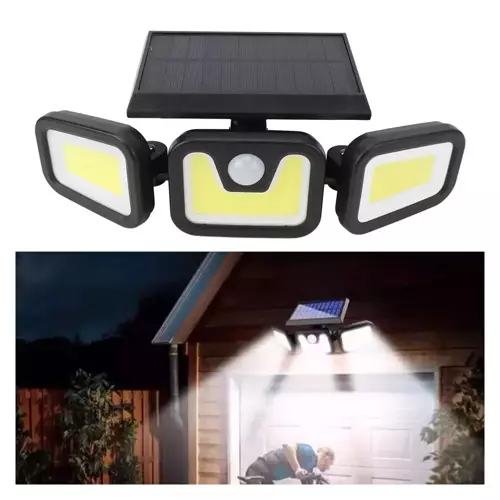 85W Güneş Enerjili Hareket Sensörlü Duvar Lambası Kutusu 2 Ünite (2818)