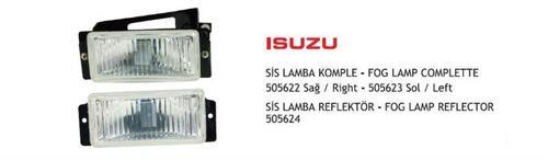 Sis Lambası Reflektörü Isuzu E-Belgeli AYF.505624
