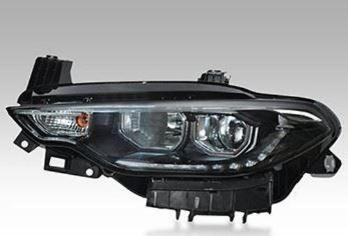 Fıat Egea Far Motorlu Sol  ( 2016 - 2020 ) Beyaz Çıtalı  - Led Drl+Park AYF.101137