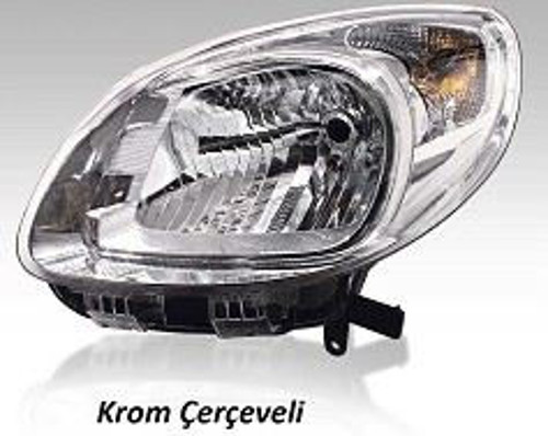 Far Krom Çerçeveli Motorlu Sol Renault Kangoo ( 2013- ) AYF.202313