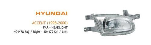 Far Sağ Hyundaı Accent 1998-2000 AYF.404478