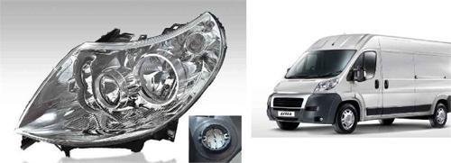 Far Motorlu Sol Fıat Ducato Peugeot Boxer Cıtroen Jumper Maxı  ( 2011>2014) 7 Pın AYF.505207