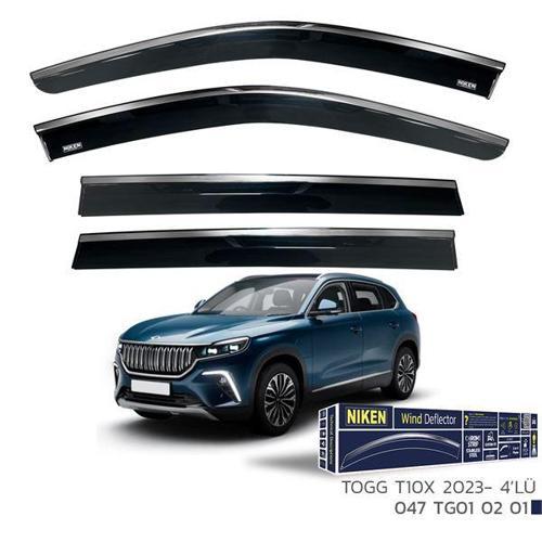 Nıken Togg T10X 2023-  Kromlu Cam Rüzgarlığı 4Lü NKN-047TG010201