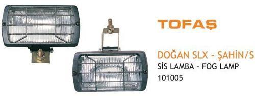 Sis Farı Kablolu Fıat Dkş Slx 90 Mod.Doğan  Şahin/S AYF.101005