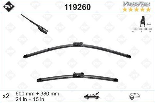 (Swf) Silecek Süpürgesi (X2) Polo Vı (600+380) VL119260