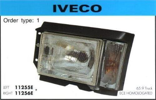 Far Komple Sinyallı Iveco Sol (4Ad) 11255E