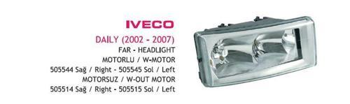 Far Sağ Motorsuz Iveco Daıly (2002-2007) AYF.505514
