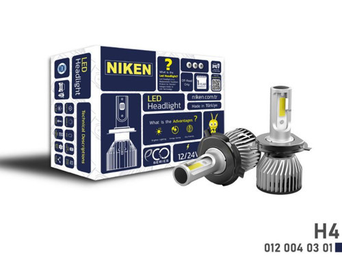 Nıken Led Xenon Ampul Eco SerısıH4 NKN-0120040301
