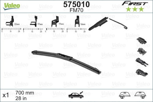 Muz Silecek 700Mm (4 Aparatlı) (1 Ad) VL575010