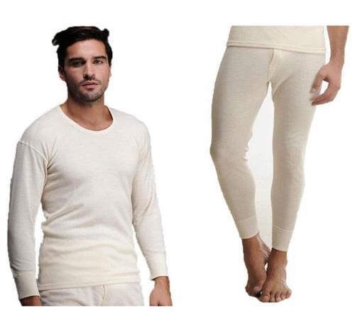 Erkek %100 Yün UZUN Kol Fanila - Uzun Don İçlik Set 1001E/1002E - 1 Set