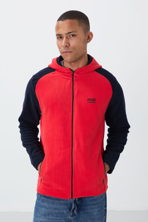 Connell Fiesta Rahat Kalıp Polar Erkek Sweatshirt - 88313