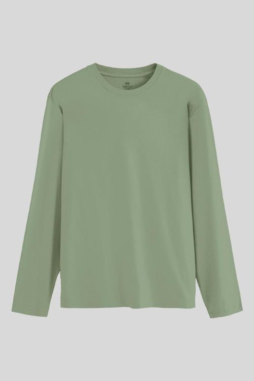 Kaktüs Standart Fit Basic O Yaka Uzun Kollu İnce Erkek T-Shirt - 87997