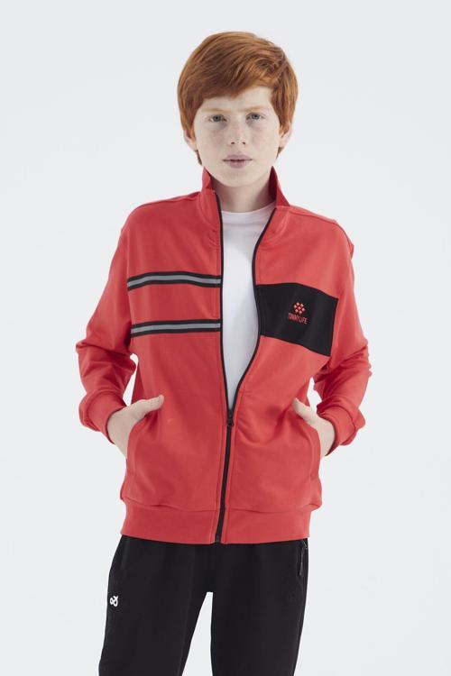 Fiesta Dik Yaka Erkek Çocuk Sweatshirt - 11183