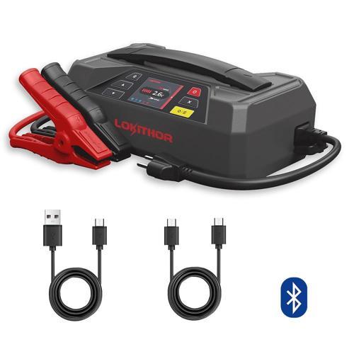 JTC4250 12V/220V 4250Amp LiFePO4 Akıllı Akü Test + Akü Takviye + Akü Şarj Cihazı