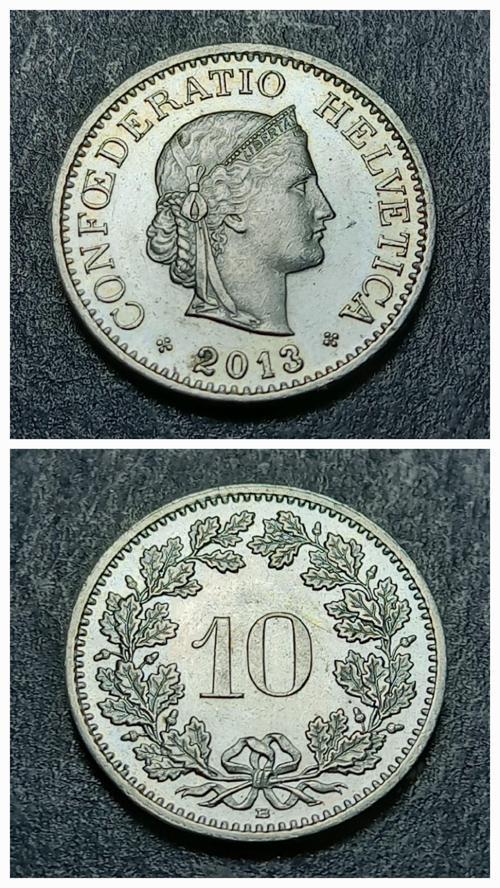 Escoines 3996368de3c7c4e0fe 2013 İsviçre 10 Rappen B ÇİL Para