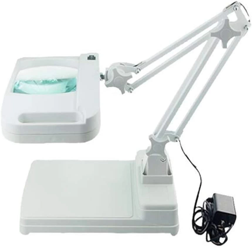-5x 10x Büyüteç - Led Işıklı Süper Parlak Enerji TasarrufluMasa Lambası Lt-861