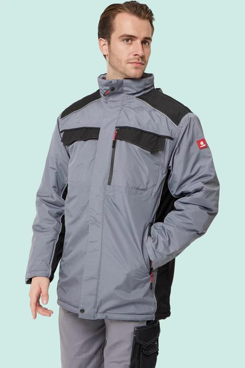 Kışlık Su Geçirmez İş Güvenliği Mont Allium Ripstop Parka Rüzgar Havalara Uygun