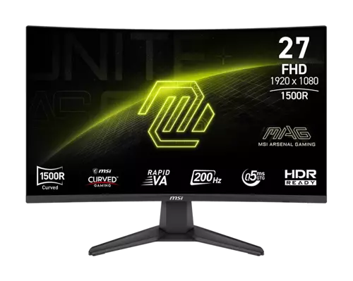MAG 276CF E20 27″ 200Hz 0.5ms Full HD FreeSync Premium Rapid VA Kavisli Gaming Monitör