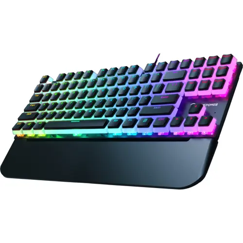 Suki TKL Mekanik Black Outemu Switch Puding Keycaps İngilizce Q USB Gaming Klavye
