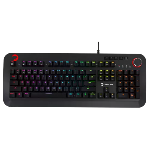 Starscream 60M RGB Kırmızı Switch 60 Milyon İngilizce Q USB Suya Dayanıklı Optik Mekanik Gaming Klavye
