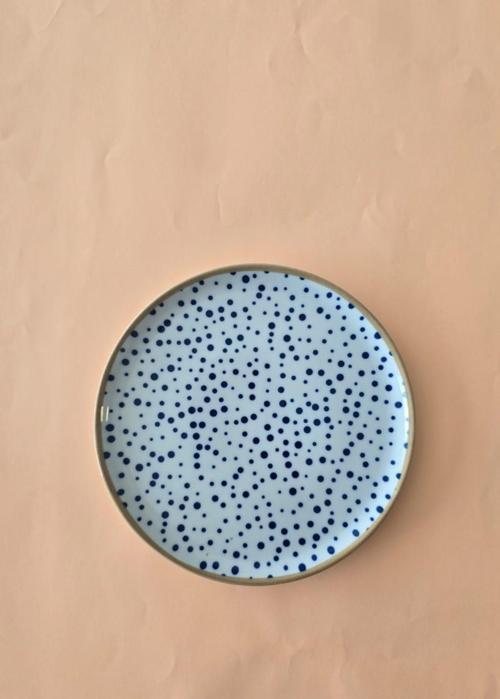 Spotty Benekli Pasta Tabağı 20cm 6 Parça