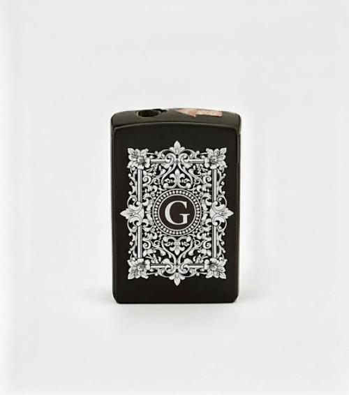 G Harfli Detaylı Kişiye Özel Harf Baskılı Gazlı Çakmak