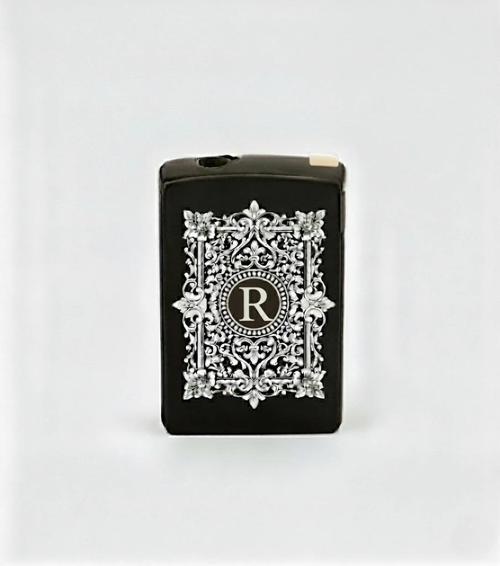 R Harfli Detaylı Kişiye Özel Harf Baskılı Gazlı Çakmak