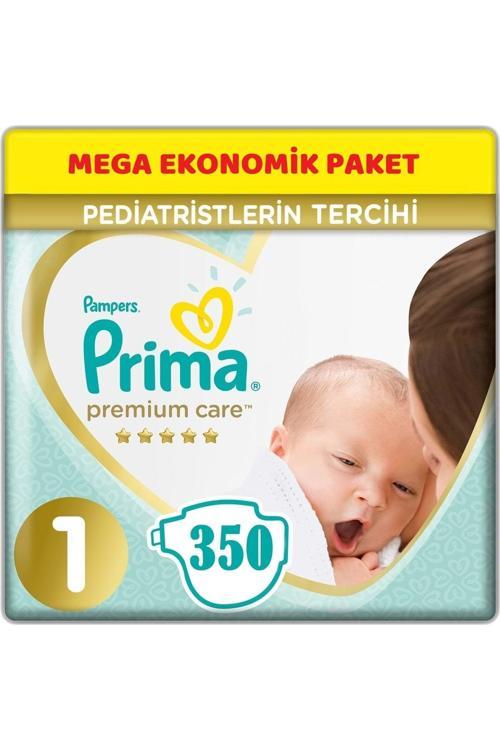 Premium Care Bebek Bezi Beden:1 (2-5KG) Yeni Doğan 350 Adet Mega Ekonomik Pk
