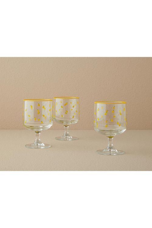 Lemon Blossom Cam 3'Lü Cup Sarı
