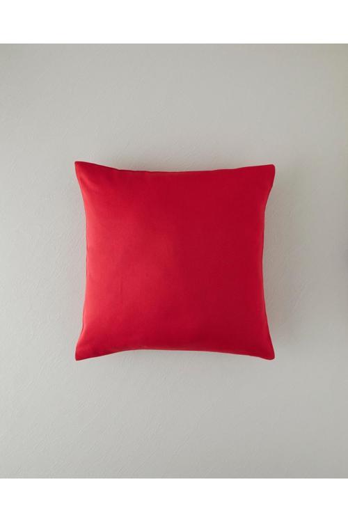 Rusalka Polyester Kırlent Kılıfı Kırmızı