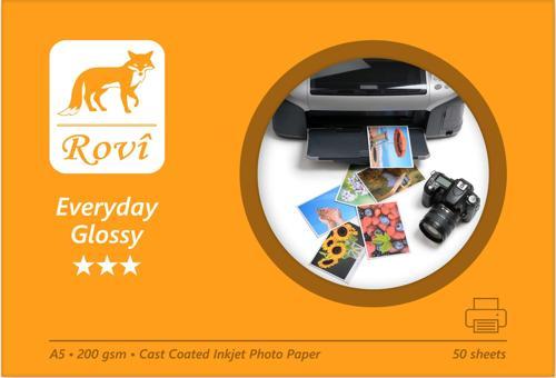 Everyday Parlak Fotoğraf Kağıdı 200Gsm 50Yp A5