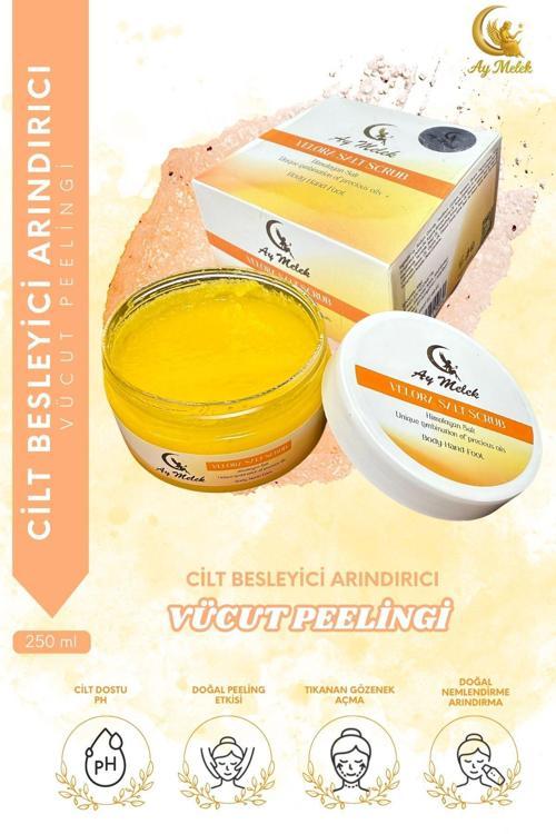 Sleek Body Scrub Besleyici Arındırıcı Nemlendiricili Vücut Peelingi Etkili Scrap